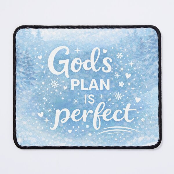 Item preview, God´s plan is perfect – Sweet Faith Statements designed and sold by egospel.