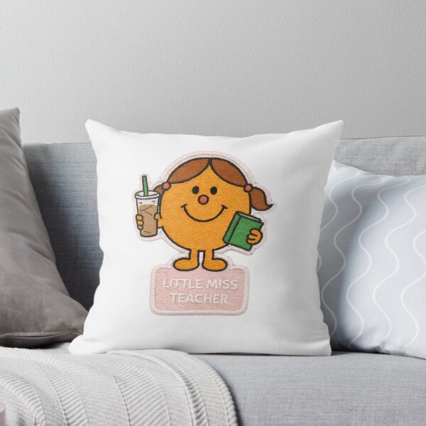 Item preview, Little Miss Teacher Sticker | Cute Girly Teacher Life Aesthetic Decal designed and sold by madeinkatietime.