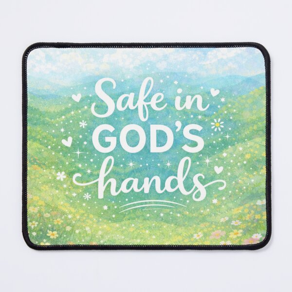 Item preview, Safe in God´s hands – Sweet Faith Statements designed and sold by egospel.