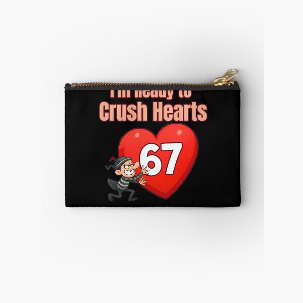 Item preview, I'm Ready to Crush 67 Hearts Funny Illustration designed and sold by StaticMood.