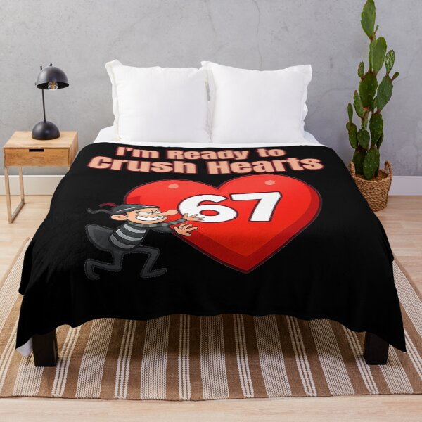 Item preview, I'm Ready to Crush 67 Hearts Funny Illustration designed and sold by StaticMood.