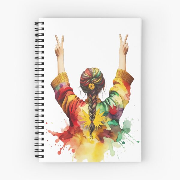 Item preview, Jin Jiyan Azadi - Kurdish Woman for Peace designed and sold by Nû-Ezzz.