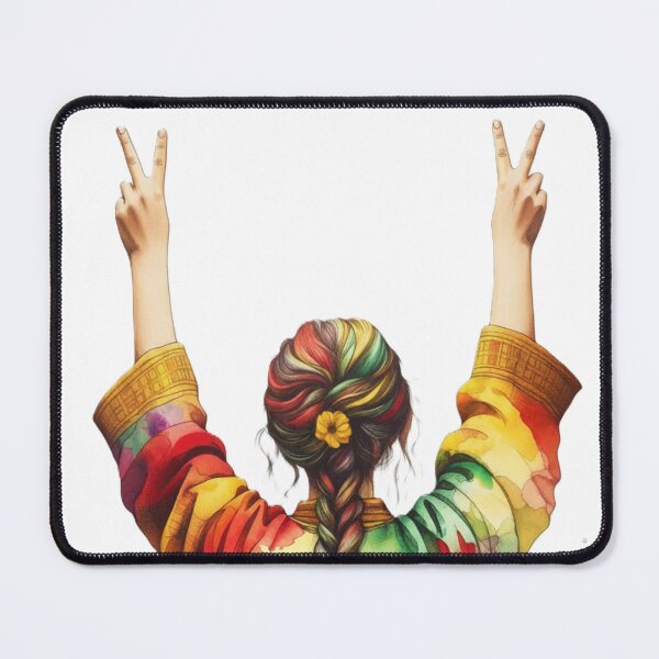 Item preview, Jin Jiyan Azadi - Kurdish Woman for Peace designed and sold by Nû-Ezzz.