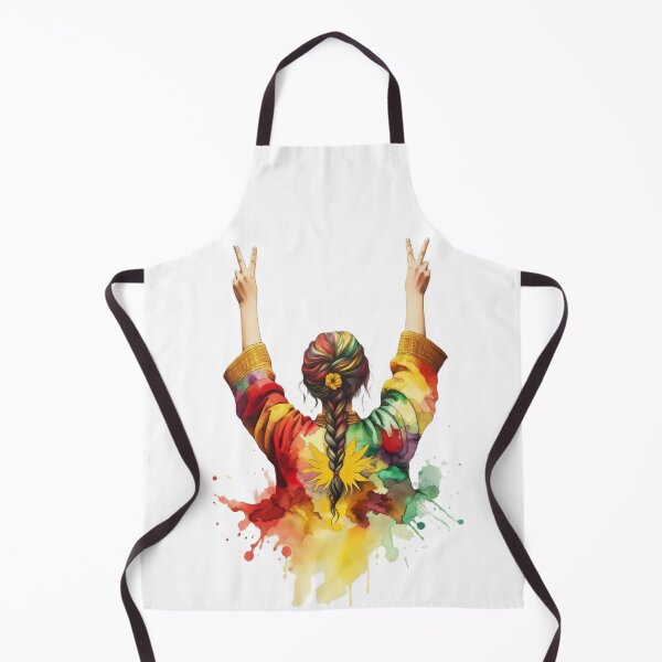 Item preview, Jin Jiyan Azadi - Kurdish Woman for Peace designed and sold by Nû-Ezzz.