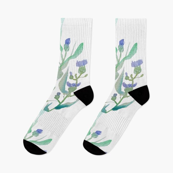 Item preview, Cornflower Wildflowers Watercolor  designed and sold by Cessy Kaplan.