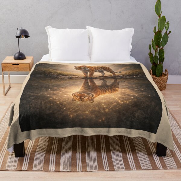 Item preview, Tiger of the Deep Reflection designed and sold by GeoWild Designs.