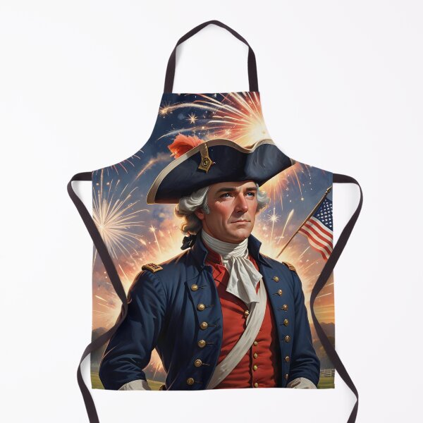 Item preview, Patriot Man and American Flag 1776 designed and sold by Sharon Schwalbe.