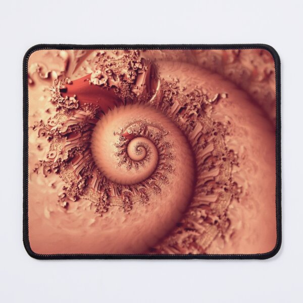 Item preview, Rose Gold Spiral Fractal Bloom designed and sold by Harmonic_Layers.