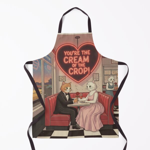 Item preview, Cream of the Crop: Mid-Century Diner Cat Valentine designed and sold by Art's Diner.