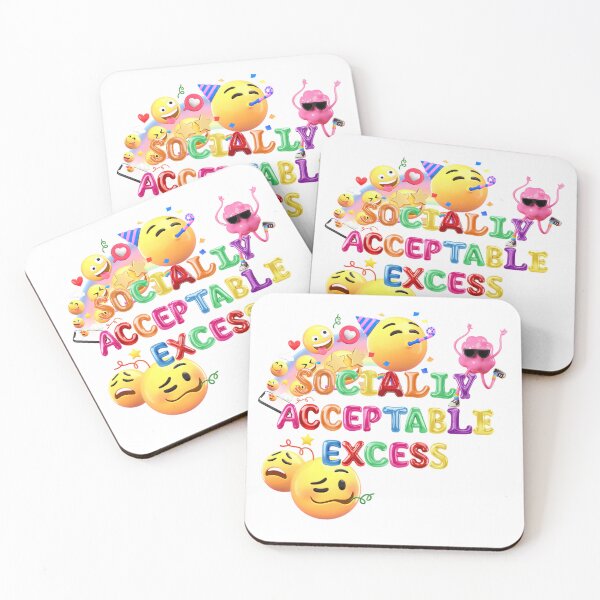 Item preview, ✴️ SOCIALLY ACCEPTABLE EXCESS ✴️ designed and sold by WheelieGdArt.