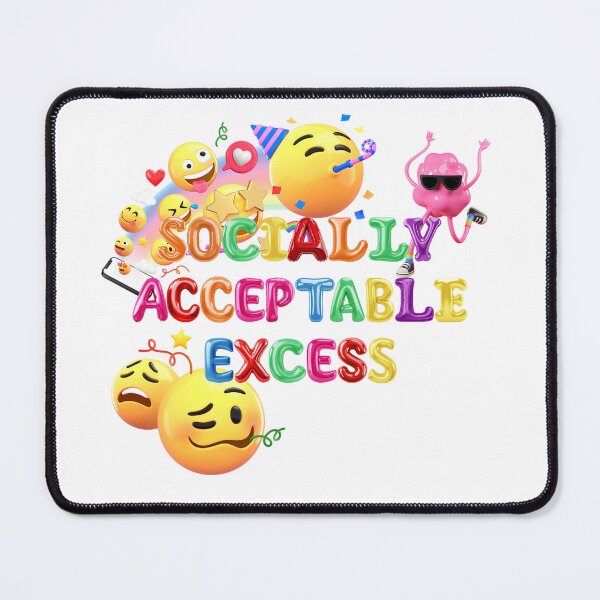 Item preview, ✴️ SOCIALLY ACCEPTABLE EXCESS ✴️ designed and sold by WheelieGdArt.