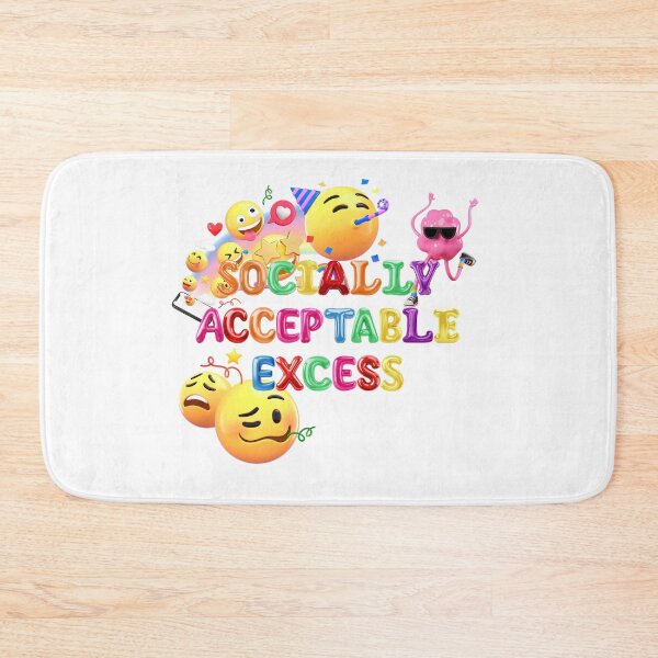 Item preview, ✴️ SOCIALLY ACCEPTABLE EXCESS ✴️ designed and sold by WheelieGdArt.