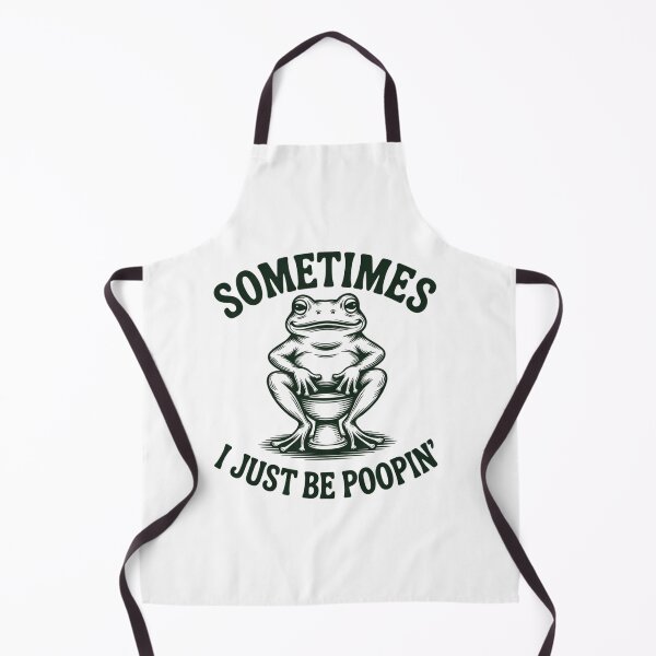 Item preview, Sometimes I Just Be Poopin' Frog designed and sold by ZACK ART.