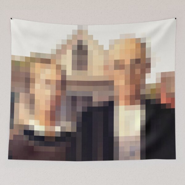 Item preview, PixArt | Grant Wood - American Gothic designed and sold by StudioDestruct.