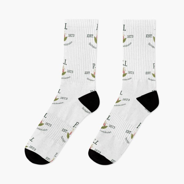 Item preview, Birthplace of Confederation - Vintage P.E.I. Lady's Slipper (Green Text on White) designed and sold by Moth and Moonstone Shop.