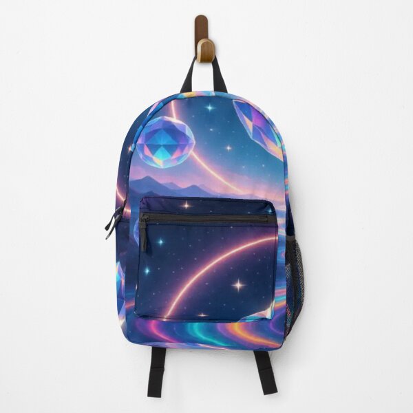 Item preview, Celestial Flow – Iridescent Gems Over Cosmic River designed and sold by Cristhian Almanza.