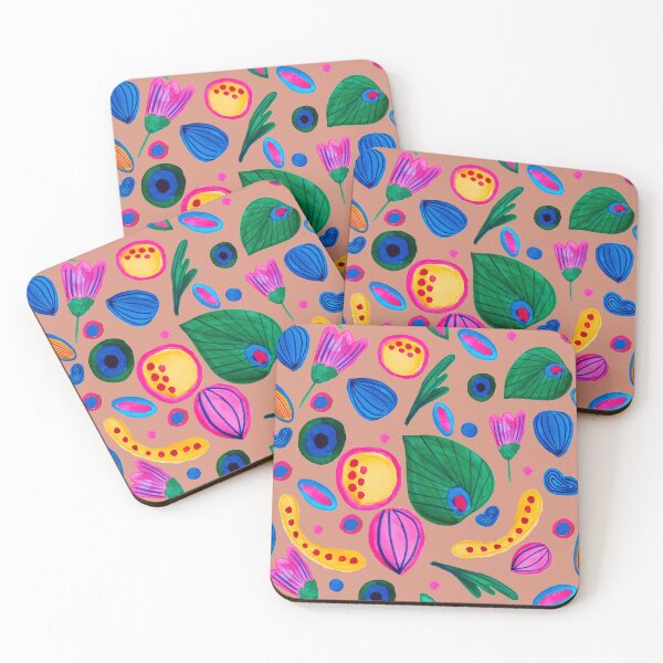 Item preview, cozy boho terracotta pattern designed and sold by ElizabethCoelho.