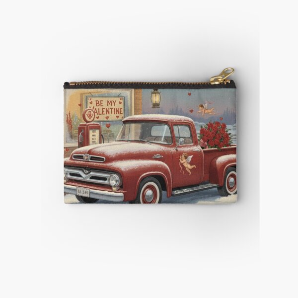 Item preview, Red Heart Delivery: Vintage Truck Valentine designed and sold by Art's Diner.