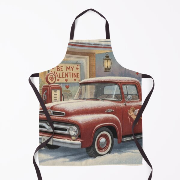 Item preview, Red Heart Delivery: Vintage Truck Valentine designed and sold by Art's Diner.