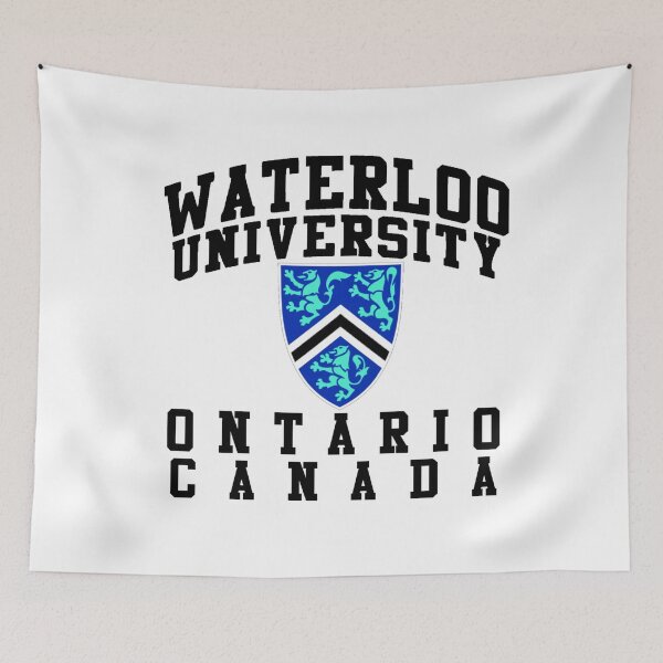 Item preview, Waterloo University Ontario Canada Crest designed and sold by ALWAYSTROPICS.