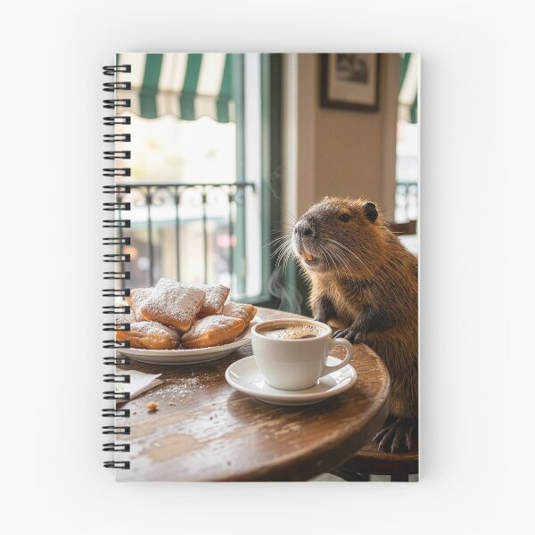 Item preview, Delacroix Island Nutria Visits the French Quarter designed and sold by Tridentulus.