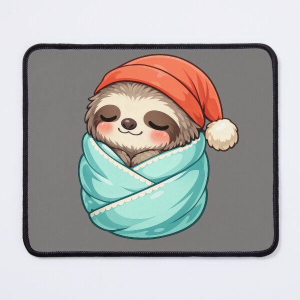 Item preview, Ultra Cute Chibi Baby Sloth Burrito Mr Zgredzio designed and sold by mr-zgredzio.