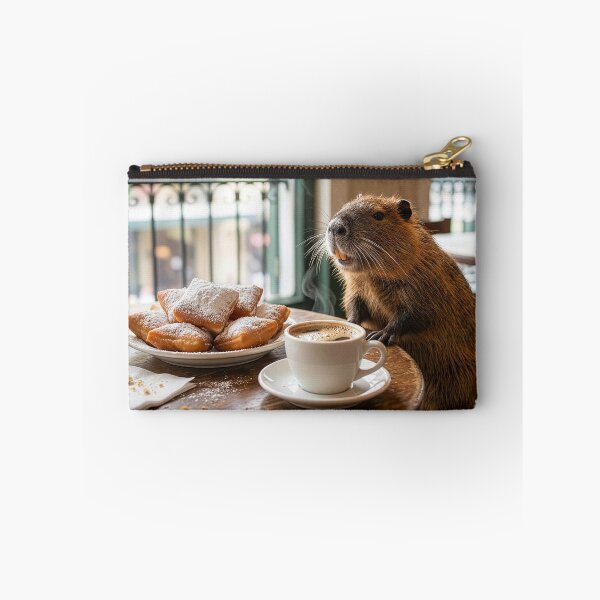 Item preview, Delacroix Island Nutria Visits the French Quarter designed and sold by Tridentulus.