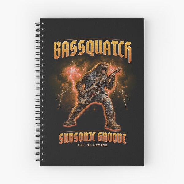 Item preview, Bassquatch Bass Guitar – Subsonic Groove Low End Riot design designed and sold by s.waniel1.