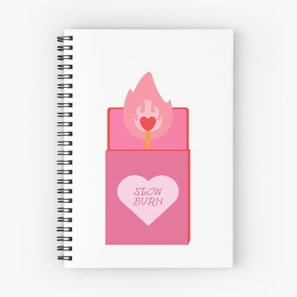 Item preview, "Slow Burn" bookish trope designed and sold by Nyxander's Bookish Catalogue.