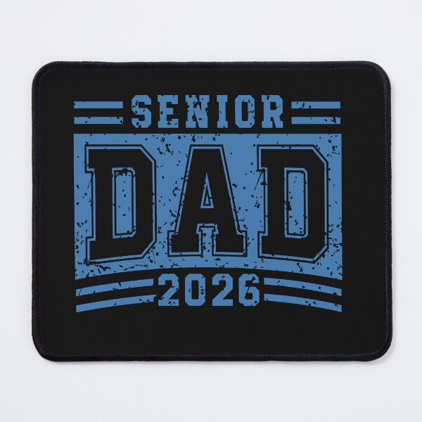Item preview, Blue Distressed Senior Dad 2026 designed and sold by AlienOccupation.