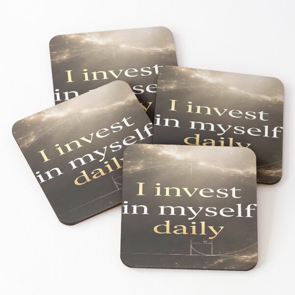 Item preview, Fibonacci Focus – Cosmic Quote on Self-Investment designed and sold by Cristhian Almanza.