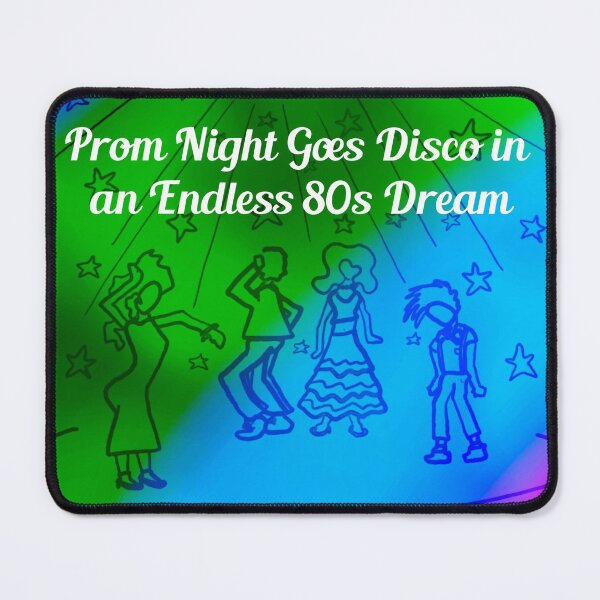 Item preview, Prom Night Goes Disco in an Endless 80s Dream designed and sold by Sibyl-Arts.