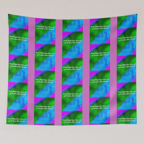 Item preview, Prom Night Goes Disco in an Endless 80s Dream designed and sold by Sibyl-Arts.
