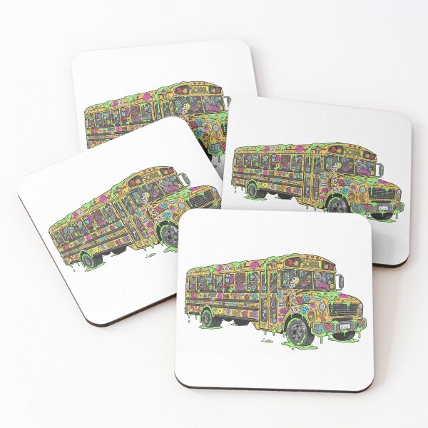 Item preview, Sticker Bombed School Bus designed and sold by unthinkabletees.