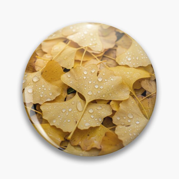 Item preview, Fallen Yellow Ginkgo Leaves designed and sold by Tridentulus.