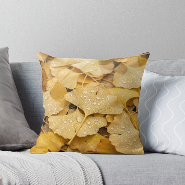 Item preview, Fallen Yellow Ginkgo Leaves designed and sold by Tridentulus.