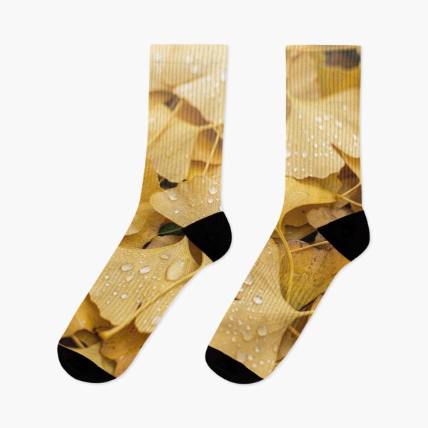 Item preview, Fallen Yellow Ginkgo Leaves designed and sold by Tridentulus.