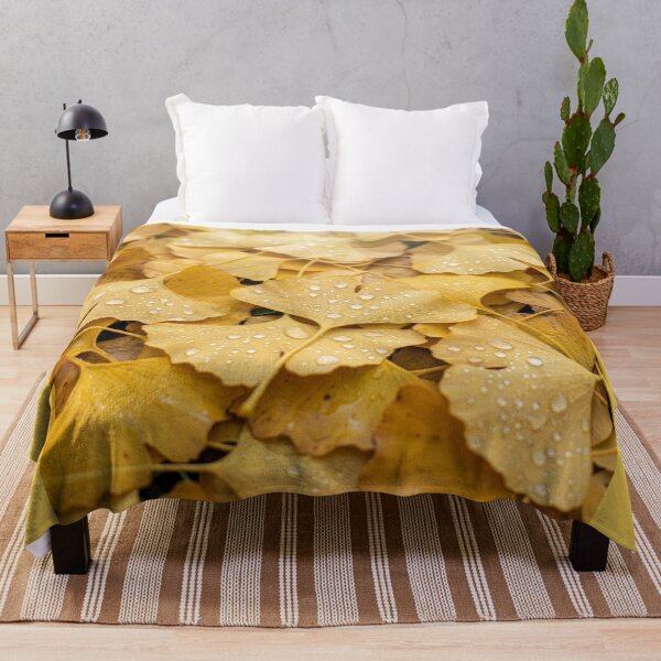 Item preview, Fallen Yellow Ginkgo Leaves designed and sold by Tridentulus.