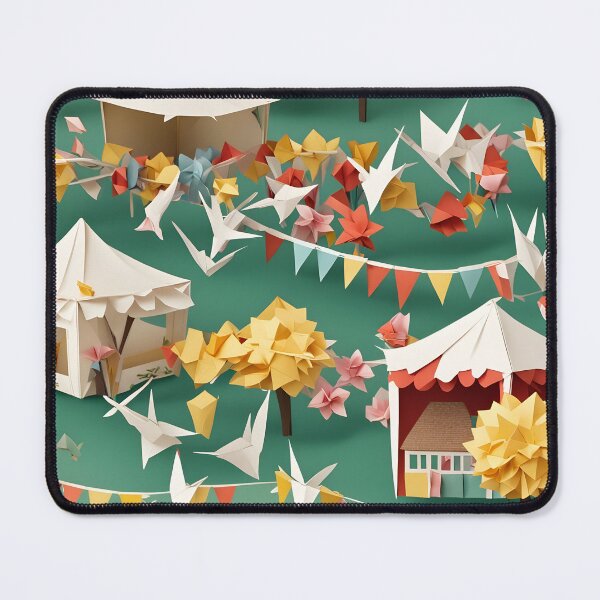 Item preview, Origami Art - Summer Village Fête designed and sold by ArtfulFolds.