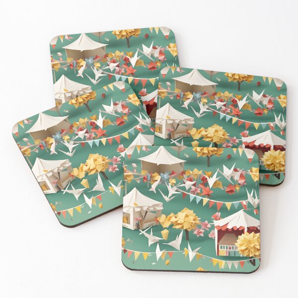Item preview, Origami Art - Summer Village Fête designed and sold by ArtfulFolds.