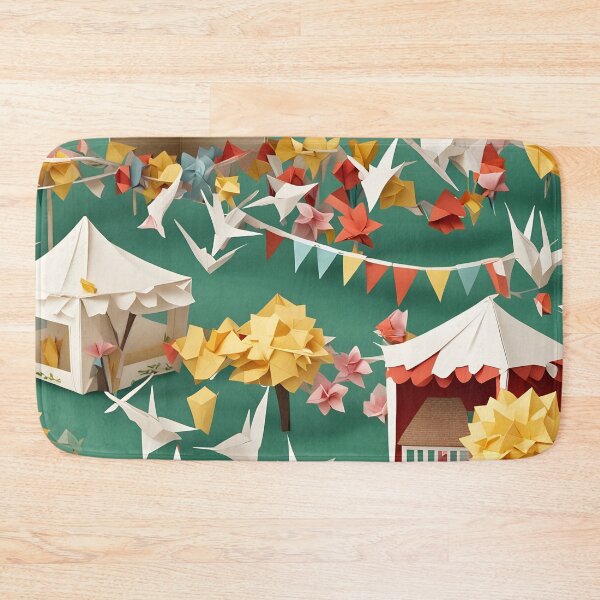Item preview, Origami Art - Summer Village Fête designed and sold by ArtfulFolds.
