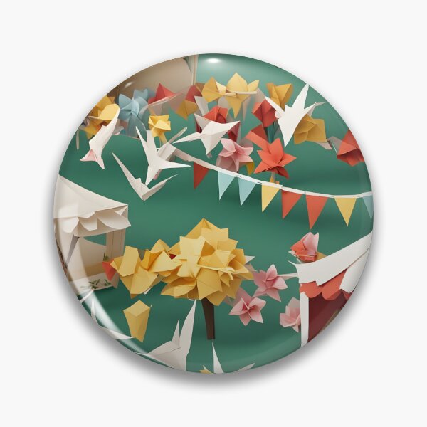 Item preview, Origami Art - Summer Village Fête designed and sold by ArtfulFolds.