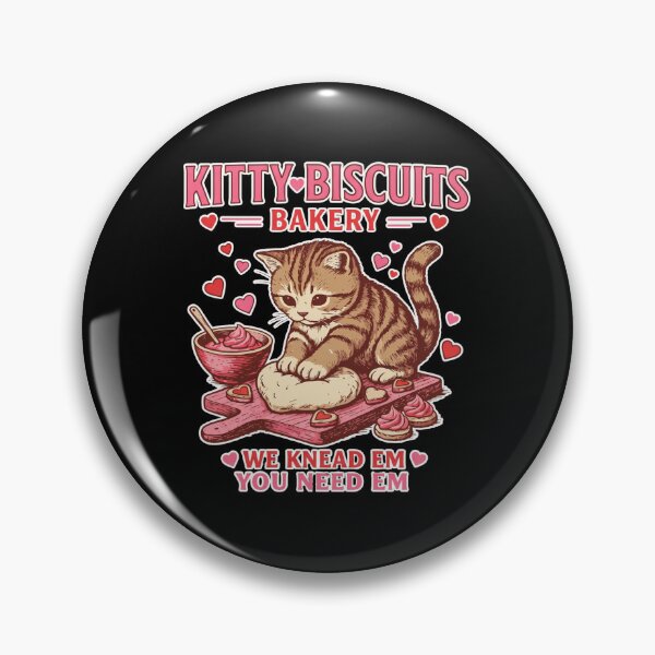 Artikelvorschau, Kitty Biscuits Bakery – Wir kneten sie, Sie brauchen sie entworfen und verkauft von w66aboo.