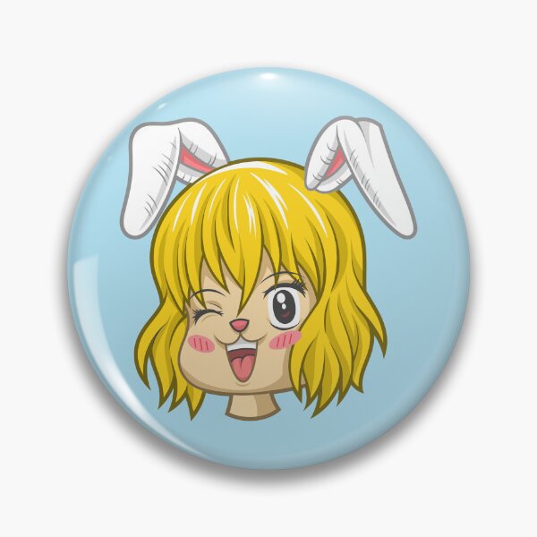 Item preview, cute kawaii carrot mink trending sticker designed and sold by Weelbein9.