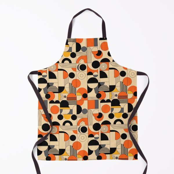 Item preview, Textile pattern Vintage Bauhaus Mid Century MCM Modern Geometric  home decor designed and sold by BlueLineLAX.