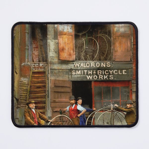 Item preview, Bike - Store - Waldron's Smith & Bicycle Works 1900 designed and sold by Mike Savad Photography.