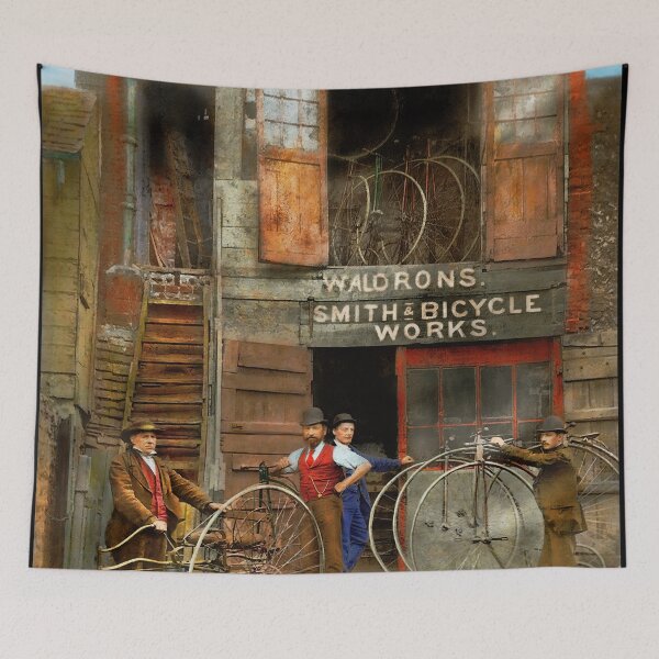 Item preview, Bike - Store - Waldron's Smith & Bicycle Works 1900 designed and sold by Mike Savad Photography.