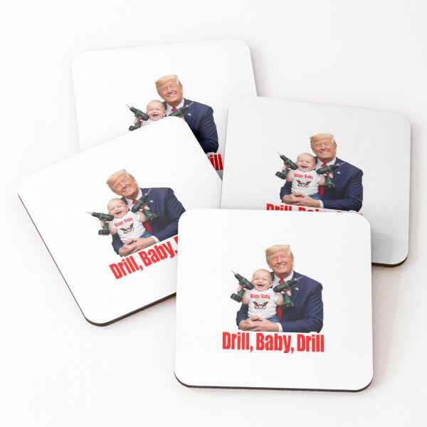 Item preview, Drill Baby Drill Trump Meme designed and sold by aykiradesigns.