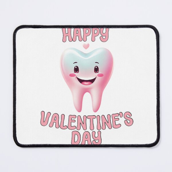 Item preview, Smiling Tooth Heart – Valentine Gift for Dental & Orthodontic Lovers designed and sold by Sensepiphoria.