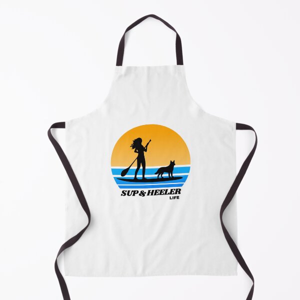 Item preview, SUP and Blue Heeler Standup Paddleboarding Dog Mom designed and sold by Guarddogdrive.